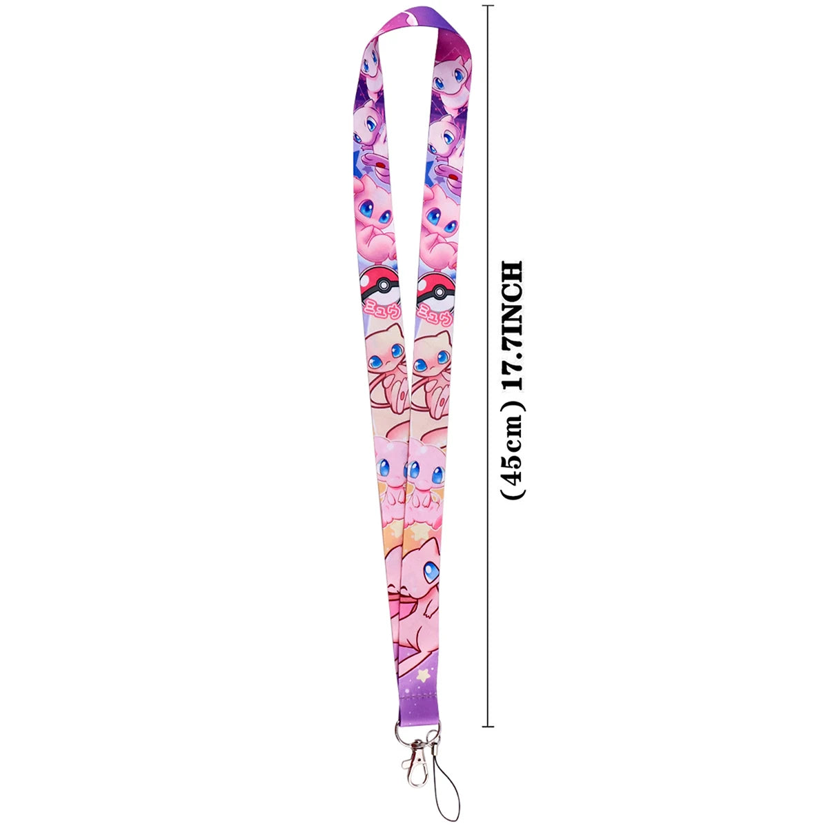 Lanyards Keychain Animated Cartoon Badge Holder ID Credit Card Pass Hang Rope Lanyard For Keys Anime Accessories Gifts